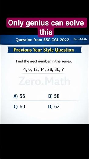 Math Question of the Day #ZeroMath #BrainTeaser #MathChallenge #AptitudeQuestions
