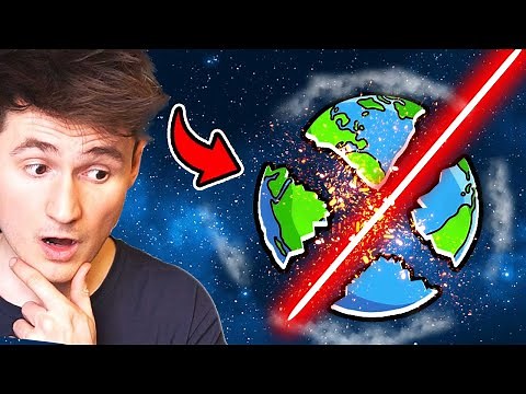 MAX LEVEL LASER in Solar Smash 2D