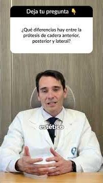 ¿Qué tipos de abordaje existen en la prótesis de cadera?