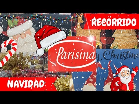 PARISINA🎄RECORRIDO🎅🏻NAVIDAD☃️COMPLETO DECORACIÓN‼️‼️