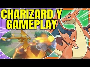 MEGA CHARIZARD Y looks Ridiculously Strong Full Gameplay | Pokemon Unite