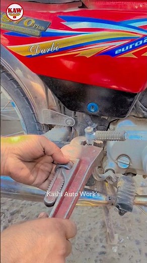 Bike Kick Hitting Silencer? Complete Fix & Adjustment Guide 🔧🏍️#BikeRepair #KickFix #SilencerProblem