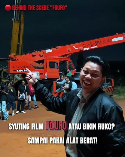 Totalitasnya nggak main-main nih, Bayu Skak. Alat beratnya buat apa yaaa? 🥹🤭