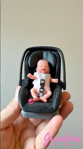 World’s smallest Baby Doll Car Seat