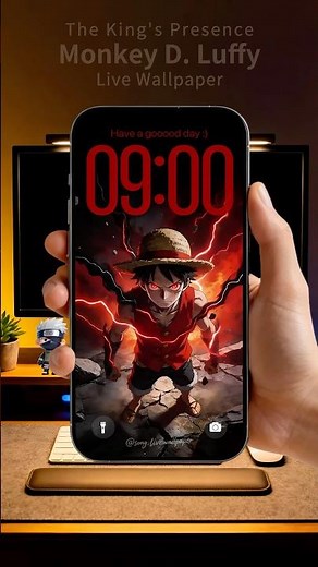 The King's Presence - Luffy Live Wallpaper 4K #OnePiece #livewallpaper