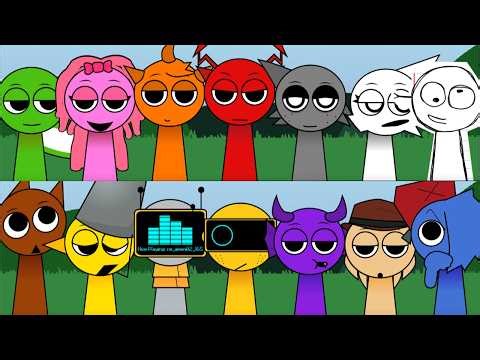 🔥Sprunki Retake Remix Swapped AU | Full Gameplay Mix🎭incredibox sprunki animation