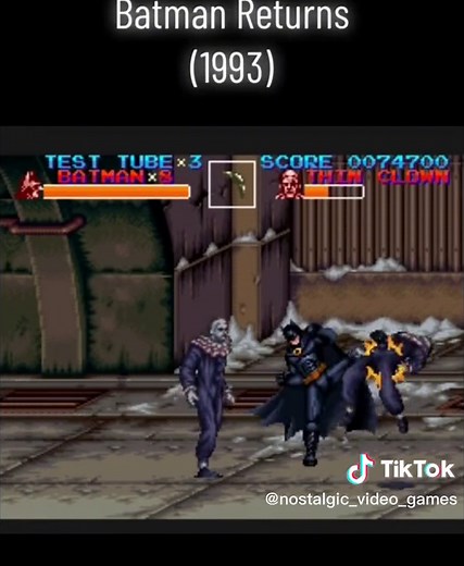 #batmanreturns #batman #batmanreturns1992 #batmanedit #batmanvideogame #snesgames #snesgame #snesgameplay #snesgaming #snescollector #supernintendo #retrogaming #retrovideogames #classicvideogames #nostalgicvideogames #classicvideogames #nostalgia