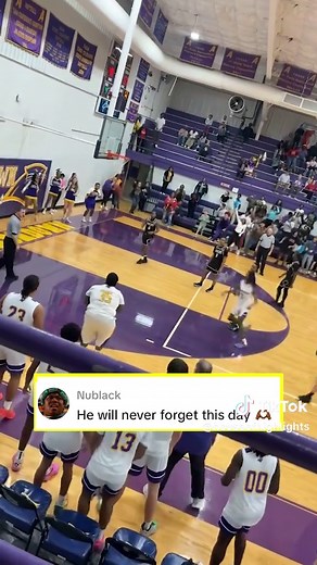 Incredible Rebound Moment in High School Basketball
