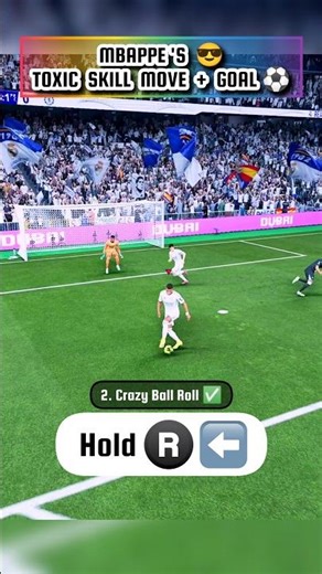 Mbappé’s Toxic Skills & Goal vs Chelsea 😈🔥 | FC 26 Skill Combo