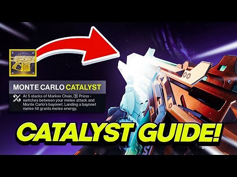 Monte Carlo Catalyst Guide! How To Get It | Destiny 2 Season of The Witch