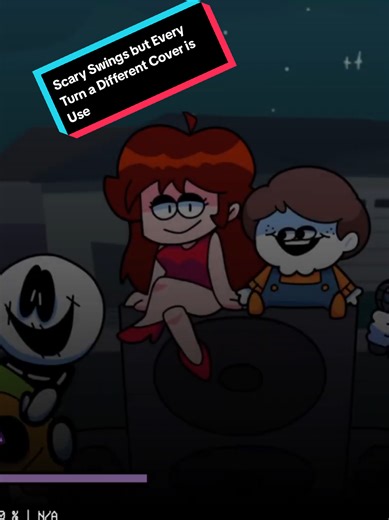 Scary Swings but Every Turn a Different Cover is Used #fnfmod #fnfcover #fnf #scary #srpelo
