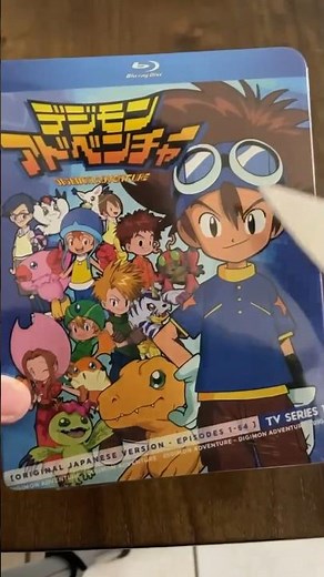 Digimon Season 1 Japanese Audio Unboxing