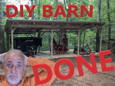 DIY Tractor Barn with DPGLADIUS is finished and we are moving In (Part 10)