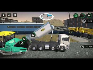Construction Simulator 3 | Asphalt Paver | Asphalt Dump Truck | Warehouse Foundation Construction