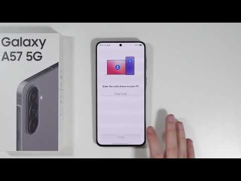 Samsung Galaxy A57: How to Link to Windows - Connect to Windows with Phone Link