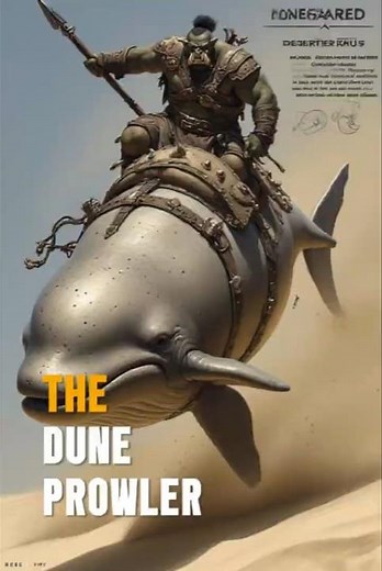 ⚙️🔥 OVERGEARED: — The Tide Prowler (Orc Dolphin-Rider Edition) ✨🐬