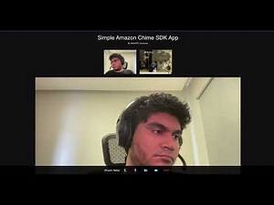 Building a Video Chat with the Amazon Chime SDK