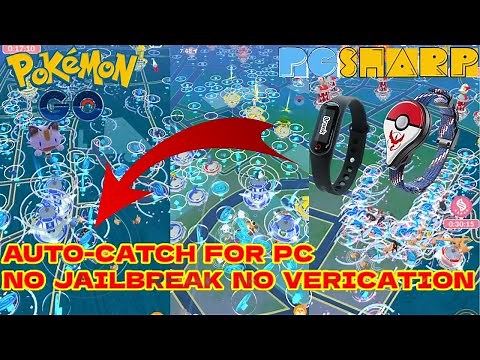 HOW TO USE PGSHARP AUTO CATCH SPOOFING ON YOUR PC POKEMON GO HACK 2022 NO VERIFICATION NO JAILBREAK