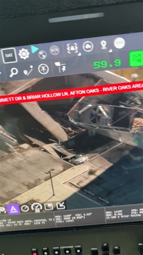 An HVAC tower fell, causing part of the garage at 50 E. Briar Hollow Lane to pancake down. One person inside escaped with minor injuries. No one else was found inside. #BreakingNews #HoustonNews #Galleria #ParkingGarageCollapse #HFD | ABC 13 - Tammy Rose