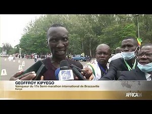 Le Kenyan Geoffrey Kipyego remporte la 17ème édition du Semi marathon international de Brazzaville