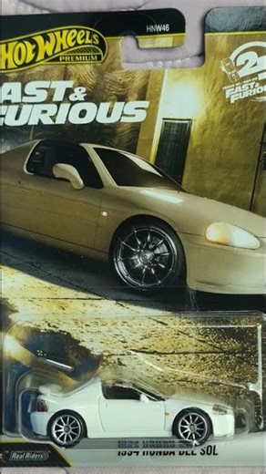 Hot Wheels Premium 2026 1994 Honda Del Sol [FAST & FURIOUS] [25H YEARS OF FAST & FURIOUS]