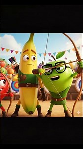 Banana’s Hilarious Archery Fail! 🍌🏹