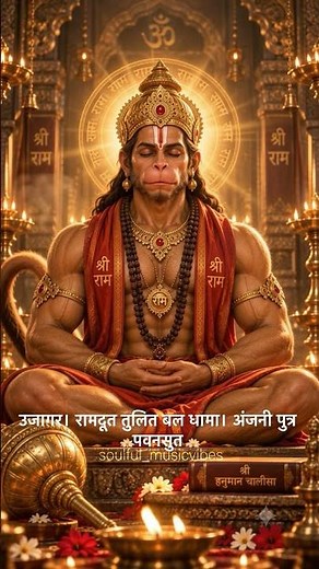 ⚡ हनुमान चालीसा Fast Chant | Hanuman Chalisa Powerful Mantra | Positive Energy & Protection 🙏