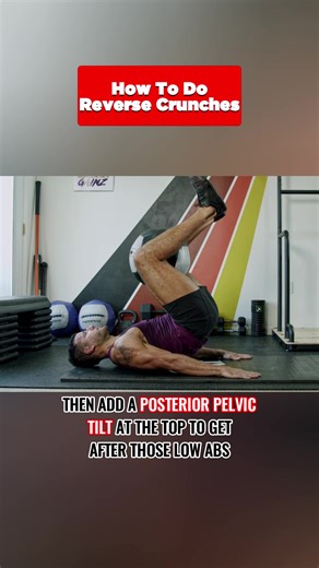 Cómo hacer Crunches Inversos para Tonificar Abdominales
