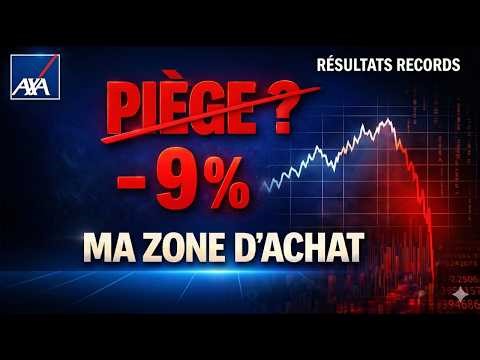 AXA perd 9% en une semaine malgré des résultats et un dividende records : piège ou opportunité ?