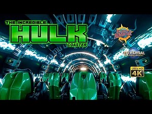 October 2023 The Incredible Hulk Coaster On Ride Back Seat 4K POV Islands of Adventure