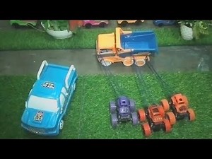 Fase huye truk ko nikla chhoti chhoti gadio ne bachcho bali gadi #viralvideo #childran