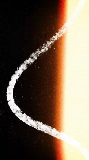 📱 film leader with light leaks, film burns overlay! #oldfilmeffect #vintageeffect #animation