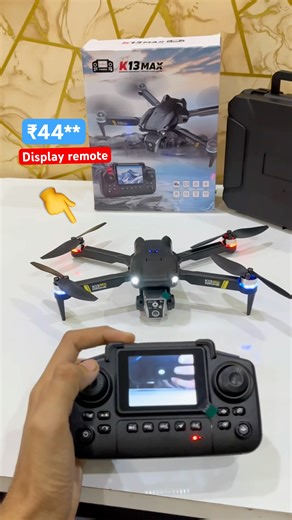 Best drone K13 Max 🔥 display remote brushless motor with hd camera drone cheapest price