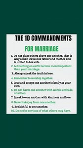 The 10 Commandments For Marriage. | Drs. Femi and Bola