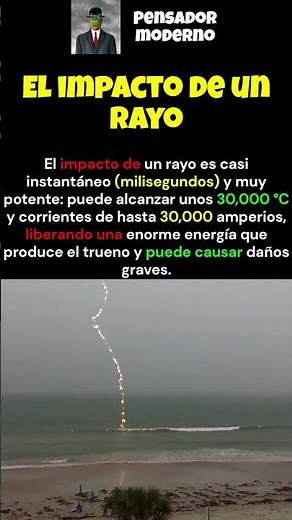 Qué tan potente es un rayo