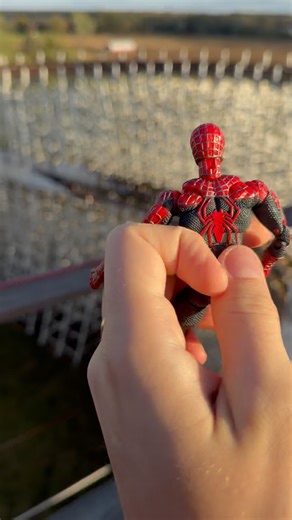 Multiversal Collectibles | 🚨FIGURE POSING CHALLENGE🚨 Ever seen a super poseable MAGNETIC Spider-man on a roller coaster? 🎢 🕷️ Can you beat this? 👀 I challenge... | Instagram