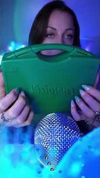 Battery Box ASMR 🫠💙💤 #asmr #asmrsounds #asmrvideo