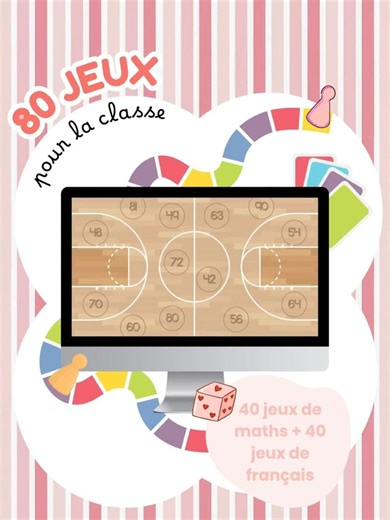 🎲📚 Jeux de maths & de français ✏️🧠 Sur le blog, retrouvez mon pack complet de jeux pédagogiques avec : 🎯 40 jeux de maths du CE2 au CM2 📖 40 jeux de français du CE2 au CM2 👫 des activités ludiques et prêtes à l’emploi 📦 des supports faciles à mettre en place en classe Apprendre en jouant, réviser autrement, consolider les notions tout en motivant les élèves… Un vrai gain de temps pour la classe et un vrai plaisir pour les enfants ✨ #enseignanteprimaire #écoleprimaire #vismaviedinstit #vis