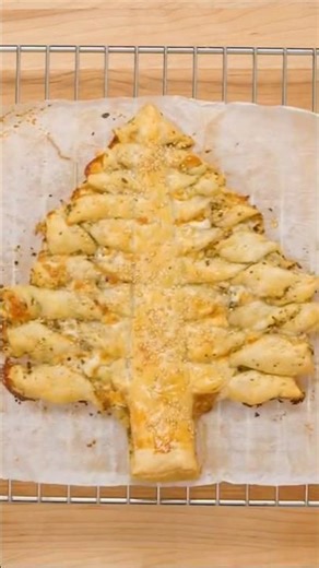 Puff Pastry Christmas Tree