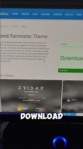 TUTORIAL ON HOW TO ADD A CLOCK WIDGET TO YOUR DESKTOP TO MAKE IT COOL!!! #tech #tutorial #livewal...