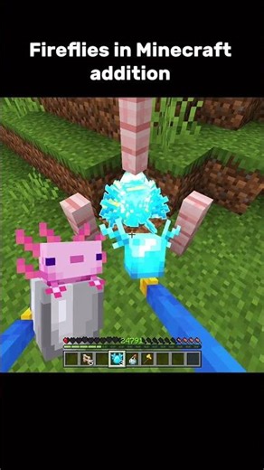 Fireflies in Minecraft