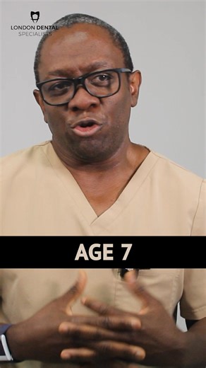 When should your child get braces? 🦷 Most kids start between 10 and 14 when adult teeth are in, and the jaw is still growing. But here's the key: get an orthodontic evaluation by age 7. Early monitoring helps identify issues before they escalate. Some children benefit from early intervention, making teen treatment more effective. #Braces #Orthodontics #KidsDentist #ParentingTips #ChildDentistry #OrthodonticTreatment #DentalHealth #LondonDentist | London Dental Specialists