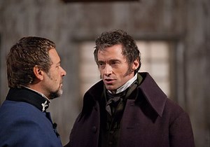 Watch: Hugh Jackman & Russell Crowe Sing "The Confrontation" From 'Les Miserables' Live In A Pub