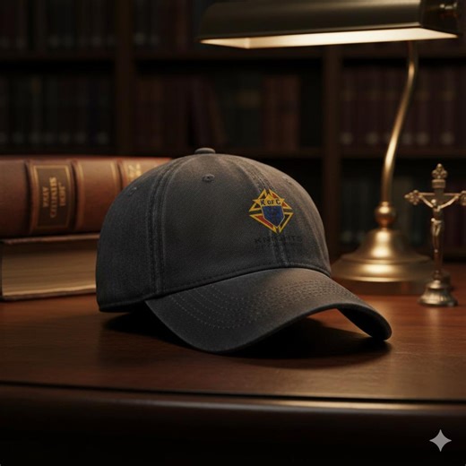 Knights of Columbus Baseball Cap Sun Protection Printed Logo Adjustable - Etsy