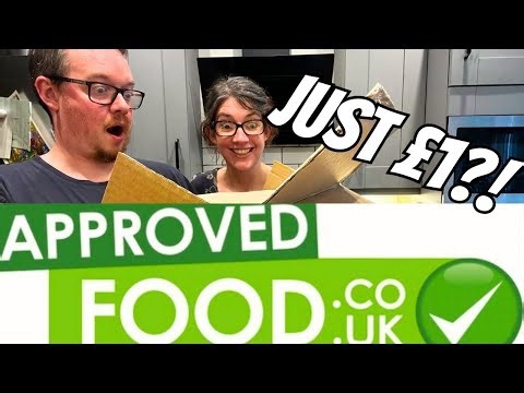 Unboxing an Approved Food Discount Haul: £1 Mystery Box Reveal!