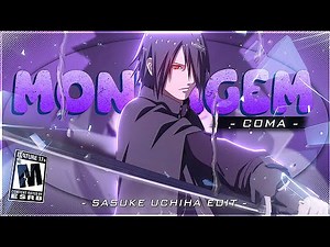 MONTAGEM COMA ~ Sasuke Uchiha [AMV/Edit] 4k ! Alight Motion Preset (+Project File)