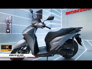 Honda SH 160 ABS TFT 2026 - Xám Đen Nhám - Walkaround