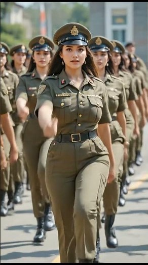 Female Soldiers Parade | Women in Military March Series 10 #FemaleSoldiers #MilitaryParade