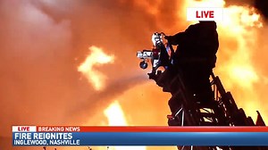 Inglewood church damaged in fire