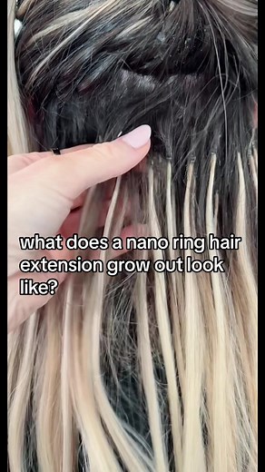 Nano Ring Hair Extensions: 8 Weeks Update | Maintenance Tips